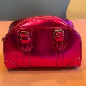 Brand NWOT hot pink metallic bag! 👛